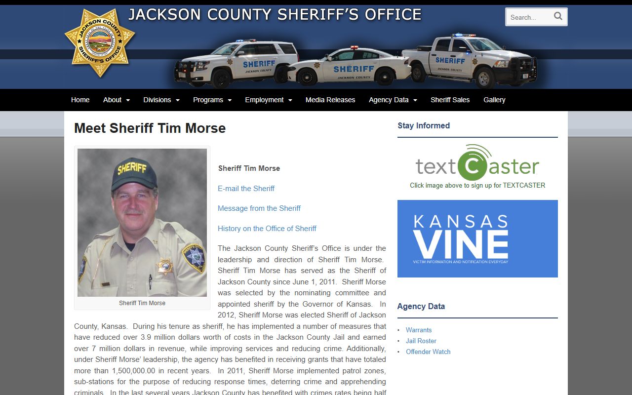 Jackson County arrest records sheriff office source