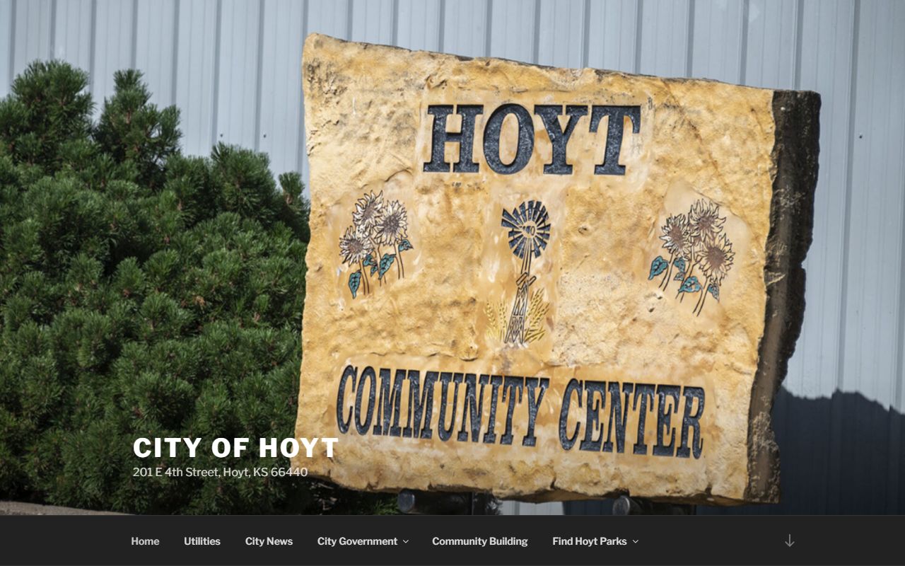 Jackson County District Court City of Hoyt municipal boundary homepage