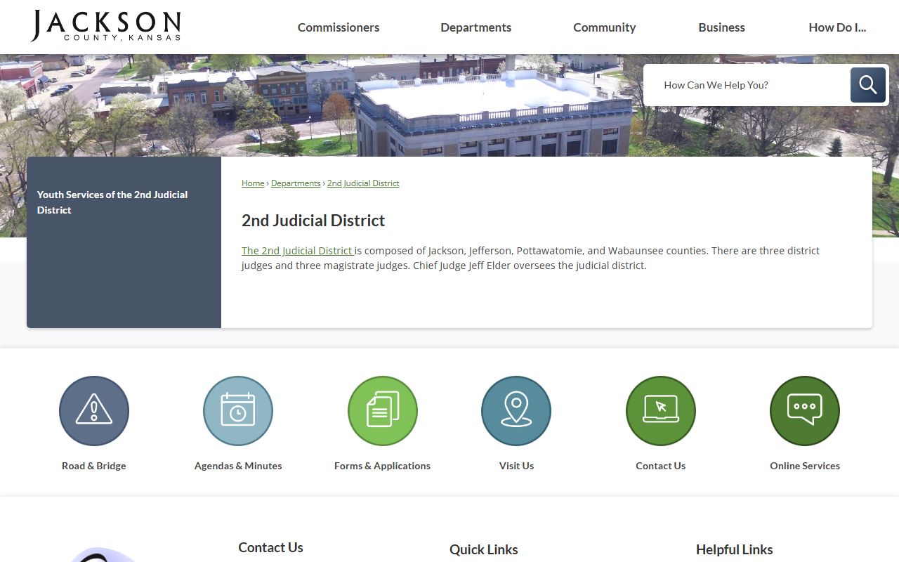 Jackson County court records 2nd Judicial District page