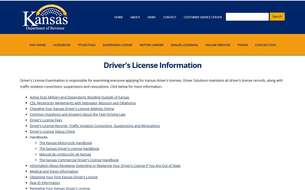 Jackson County traffic court records KDOR driver license information
